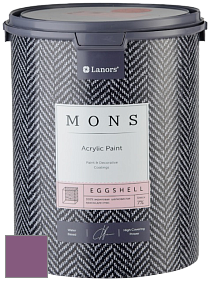 MONS EGGSHELL PAINT – 100% акриловая шелковисто-матовая краска, 7 % блеска цвет NCS S 4040-R40B 