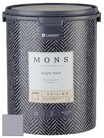 MONS CEILING PAINT – Aбсолютно матовая потолочная краска, 2% блеска цвет NCS S 3010-R60B 