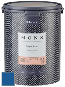 MONS INTERIOR PAINT – 100% акриловая глубоко матовая краска, 3% блеска цвет NCS S 3560-R80B 