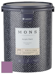 MONS CEILING PAINT – Aбсолютно матовая потолочная краска, 2% блеска цвет NCS S 3040-R40B 