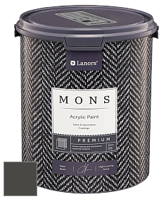 MONS PREMIUM PAINT – 100% акриловая интерьерная краска с шелковистым матовым блеском цвет NCS S 8502-Y 
