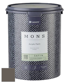 MONS SATIN PAINT – 100% акриловая полуматовая краска, 12% блеска цвет NCS S 7005-Y20R 