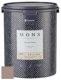 MONS CEILING PAINT – Aбсолютно матовая потолочная краска, 2% блеска цвет NCS S 4010-Y70R 