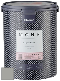 MONS EGGSHELL PAINT – 100% акриловая шелковисто-матовая краска, 7 % блеска цвет NCS S 3502-G50Y 