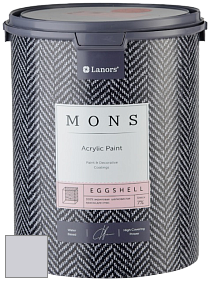 MONS EGGSHELL PAINT – 100% акриловая шелковисто-матовая краска, 7 % блеска цвет NCS S 1505-R60B 