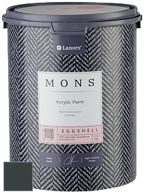 MONS EGGSHELL PAINT – 100% акриловая шелковисто-матовая краска, 7 % блеска цвет NCS S 8505-B50G 