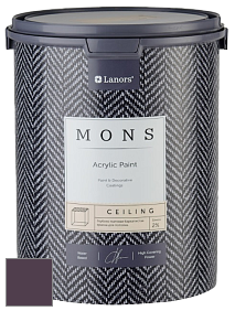 MONS CEILING PAINT – Aбсолютно матовая потолочная краска, 2% блеска цвет NCS S 7020-R40B 