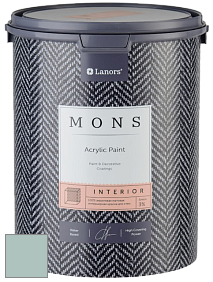 MONS INTERIOR PAINT – 100% акриловая глубоко матовая краска, 3% блеска цвет NCS S 2010-B70G 