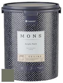 MONS CEILING PAINT – Aбсолютно матовая потолочная краска, 2% блеска цвет NCS S 6010-G50Y 