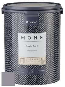 MONS CEILING PAINT – Aбсолютно матовая потолочная краска, 2% блеска цвет NCS S 4010-R50B 
