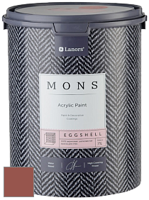 MONS EGGSHELL PAINT – 100% акриловая шелковисто-матовая краска, 7 % блеска цвет MONS 66 Кленовый лист