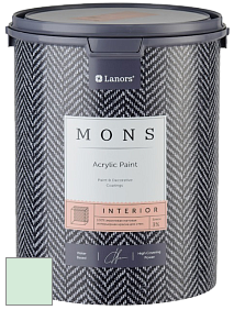 MONS INTERIOR PAINT – 100% акриловая глубоко матовая краска, 3% блеска цвет NCS S 0515-G 