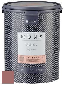 MONS INTERIOR PAINT – 100% акриловая глубоко матовая краска, 3% блеска цвет NCS S 4030-Y90R 
