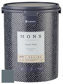 MONS CEILING PAINT – Aбсолютно матовая потолочная краска, 2% блеска цвет NCS S 6010-B10G 