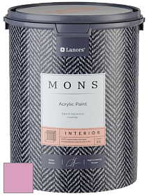MONS INTERIOR PAINT – 100% акриловая глубоко матовая краска, 3% блеска цвет NCS S 1040-R30B 