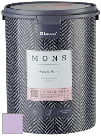 MONS EGGSHELL PAINT – 100% акриловая шелковисто-матовая краска, 7 % блеска цвет NCS S 1030-R50B 
