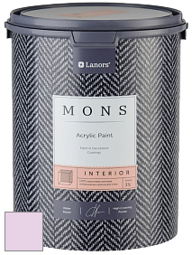 MONS INTERIOR PAINT – 100% акриловая глубоко матовая краска, 3% блеска цвет NCS S 0520-R40B 
