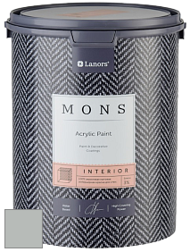 MONS INTERIOR PAINT – 100% акриловая глубоко матовая краска, 3% блеска цвет NCS S 2502-G 