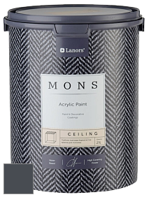 MONS CEILING PAINT – Aбсолютно матовая потолочная краска, 2% блеска цвет NCS S 8005-R80B 