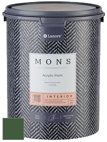 MONS INTERIOR PAINT – 100% акриловая глубоко матовая краска, 3% блеска цвет NCS S 5540-G20Y 