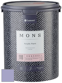 MONS EGGSHELL PAINT – 100% акриловая шелковисто-матовая краска, 7 % блеска цвет NCS S 2030-R60B 