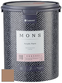 MONS EGGSHELL PAINT – 100% акриловая шелковисто-матовая краска, 7 % блеска цвет NCS S 4020-Y40R 