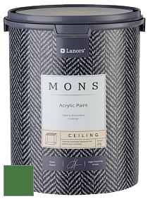 MONS CEILING PAINT – Aбсолютно матовая потолочная краска, 2% блеска цвет NCS S 3560-G20Y 