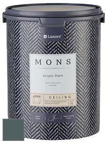 MONS CEILING PAINT – Aбсолютно матовая потолочная краска, 2% блеска цвет NCS S 7010-B50G 