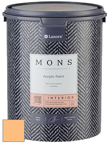 MONS INTERIOR PAINT – 100% акриловая глубоко матовая краска, 3% блеска цвет NCS S 0540-Y30R 