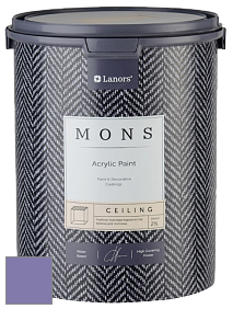 MONS CEILING PAINT – Aбсолютно матовая потолочная краска, 2% блеска цвет NCS S 3040-R60B 