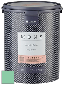 MONS INTERIOR PAINT – 100% акриловая глубоко матовая краска, 3% блеска цвет NCS S 1040-G 