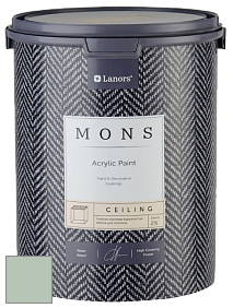 MONS CEILING PAINT – Aбсолютно матовая потолочная краска, 2% блеска цвет NCS S 2010-G10Y 
