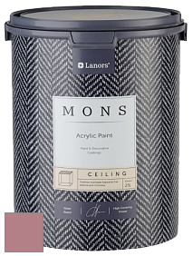 MONS CEILING PAINT – Aбсолютно матовая потолочная краска, 2% блеска цвет NCS S 3030-R10B 