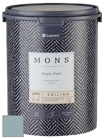 MONS CEILING PAINT – Aбсолютно матовая потолочная краска, 2% блеска цвет NCS S 3010-B30G 