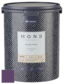 MONS CEILING PAINT – Aбсолютно матовая потолочная краска, 2% блеска цвет NCS S 5040-R50B 