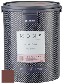 MONS EGGSHELL PAINT – 100% акриловая шелковисто-матовая краска, 7 % блеска цвет NCS S 6030-Y80R 