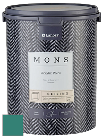 MONS CEILING PAINT – Aбсолютно матовая потолочная краска, 2% блеска цвет NCS S 4040-B70G 