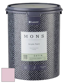 MONS SATIN PAINT – 100% акриловая полуматовая краска, 12% блеска цвет MONS 223 Пастораль