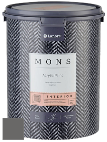 MONS INTERIOR PAINT – 100% акриловая глубоко матовая краска, 3% блеска цвет NCS S 7000-N 