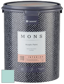 MONS INTERIOR PAINT – 100% акриловая глубоко матовая краска, 3% блеска цвет NCS S 1020-B60G 