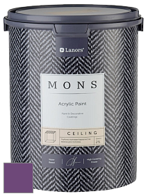 MONS CEILING PAINT – Aбсолютно матовая потолочная краска, 2% блеска цвет NCS S 4050-R50B 