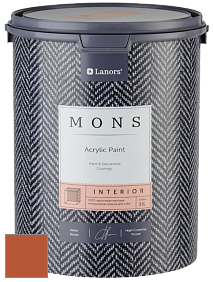 MONS INTERIOR PAINT – 100% акриловая глубоко матовая краска, 3% блеска цвет NCS S 2570-Y60R 