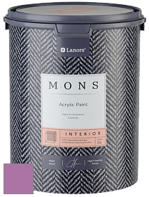 MONS INTERIOR PAINT – 100% акриловая глубоко матовая краска, 3% блеска цвет NCS S 2050-R40B 
