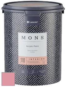 MONS INTERIOR PAINT – 100% акриловая глубоко матовая краска, 3% блеска цвет NCS S 1040-R10B 