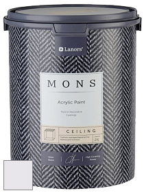 MONS CEILING PAINT – Aбсолютно матовая потолочная краска, 2% блеска цвет NCS S 0505-R50B 