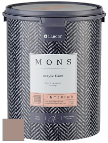 MONS INTERIOR PAINT – 100% акриловая глубоко матовая краска, 3% блеска цвет NCS S 4010-Y70R 