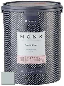 MONS EGGSHELL PAINT – 100% акриловая шелковисто-матовая краска, 7 % блеска цвет NCS S 2005-B50G 