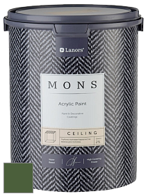 MONS CEILING PAINT – Aбсолютно матовая потолочная краска, 2% блеска цвет NCS S 5540-G30Y 