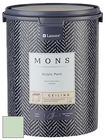 MONS CEILING PAINT – Aбсолютно матовая потолочная краска, 2% блеска цвет NCS S 1015-G20Y 