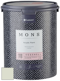 MONS EGGSHELL PAINT – 100% акриловая шелковисто-матовая краска, 7 % блеска цвет NCS S 1005-G50Y 